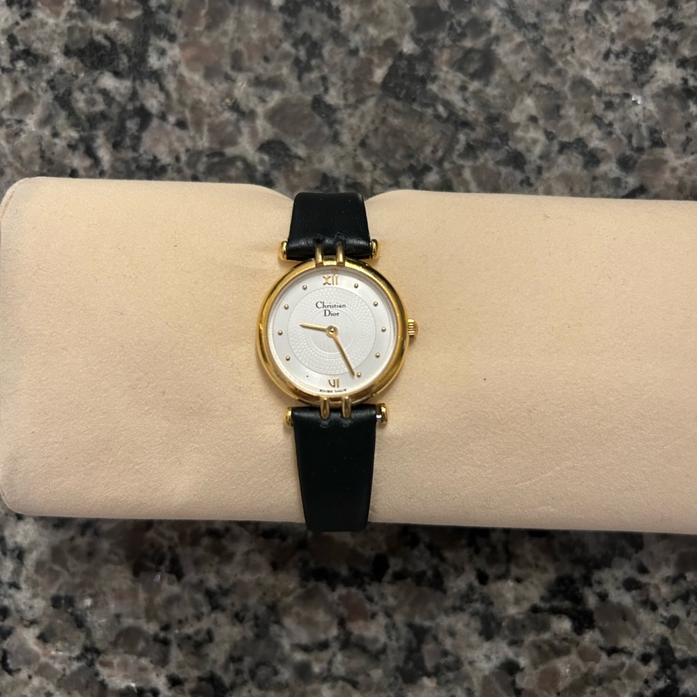 Vintage Dior Gold Watch